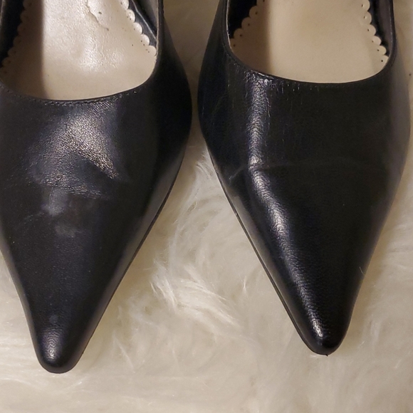 BCBG black slingback heels - Picture 2 of 5